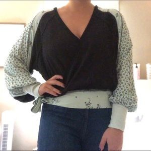 Free People Wrap Top